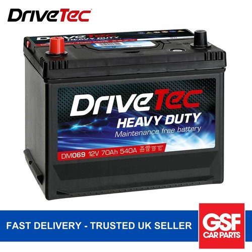 Drivetec car battery - dm069, 12v